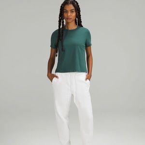 Classic-Fit Cotton-Blend T-Shirt  In Green Jasper